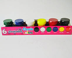 Фарбі гуашеві Poster paints, 6 шт./пач. <unk> Фарби гуаш «Poster Paints» (6 кольорів) С37146 <unk>