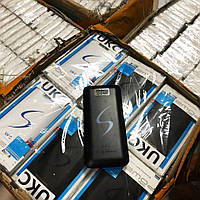 Переносний акумулятор для телефону Power Bank 30000 mAh UKC, Акумулятори для мобільних телефонів apple KE-32