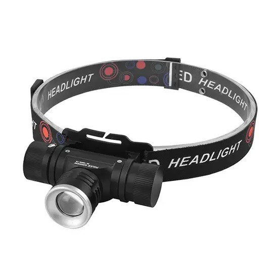 Налобний ліхтарик Police 5808-T6 Zoom акумуляторний 1x18650 microUSB Black (7_00817), фото 1