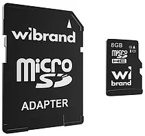 Micro SD 8GB/10 class Wibrand