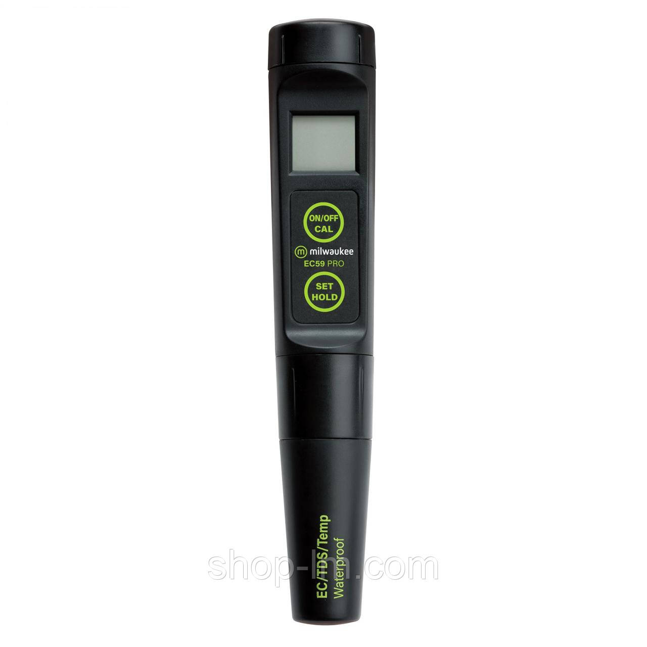 Кондуктометр EC/TDS/Temp Milwaukee EC59 PRO, АТС, 0–3999 μs/cm, від 0 до 2000 ppm, 0 - 60°C, Угорщина