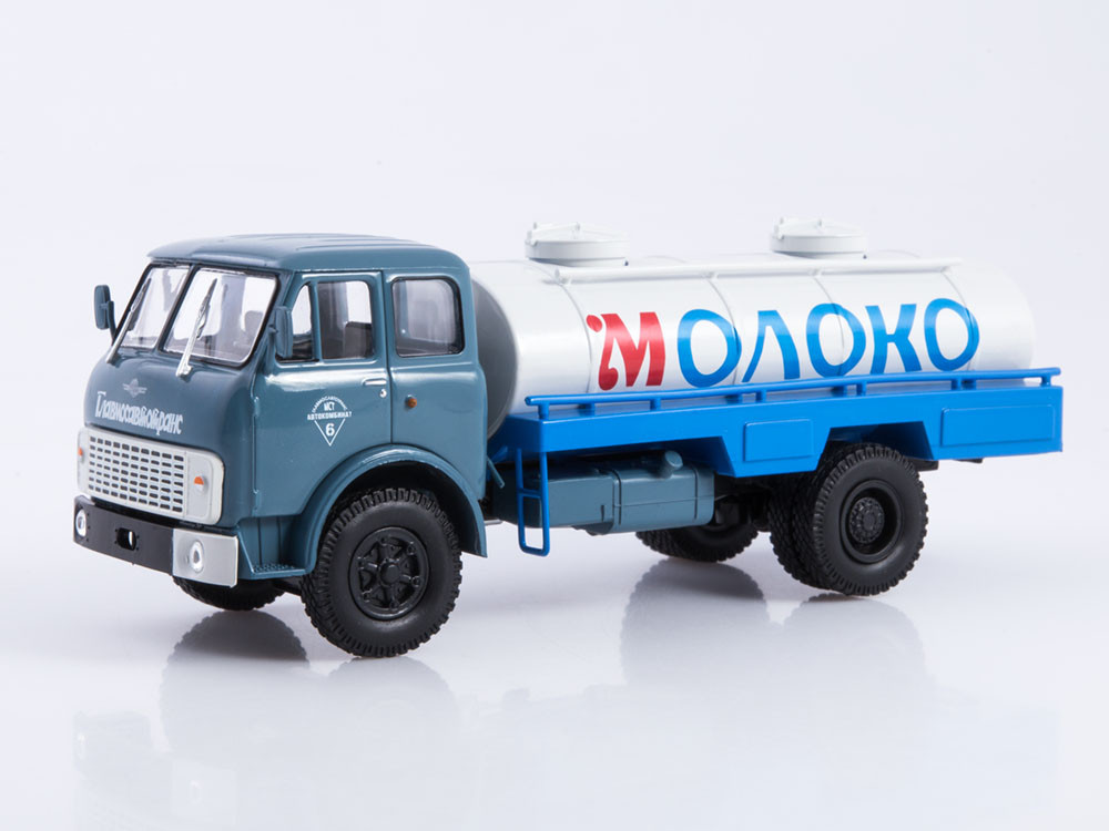 Легендарні Вантажівки №84 АЦПТ-6,2 (МАЗ-5334) Автоцистерна | Колекційна модель 1:43 | Modimio