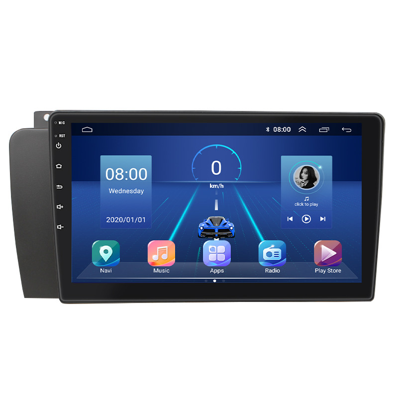 Штатна магнітола Lesko для Volvo S60 I Рестайлінг 2004-2009 екран 9" 2/32Gb 4G Wi-Fi GPS Top 2шт, фото 1