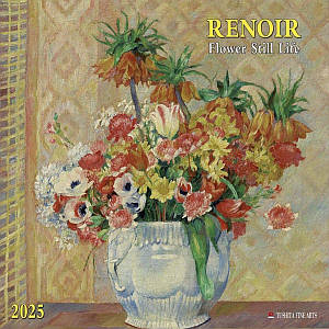 Настінний календар 2025 рік. Renoir - Flowers still Life 2025