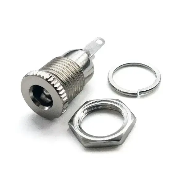 Гніздо живлення DC099 5,5 * 2,1 цинкове, струм 10А max