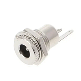 Гніздо живлення DC099 5,5 * 2,1 цинкове, струм 10А max, фото 3