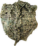 Маскувальна сітка з основою антидронова для бліндажів, окопів, автомобіля, пікапа та техніки. Камуфляж №4, фото 6