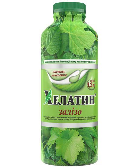 Добриво Хелатин Залізо банка 1,2л/12шт