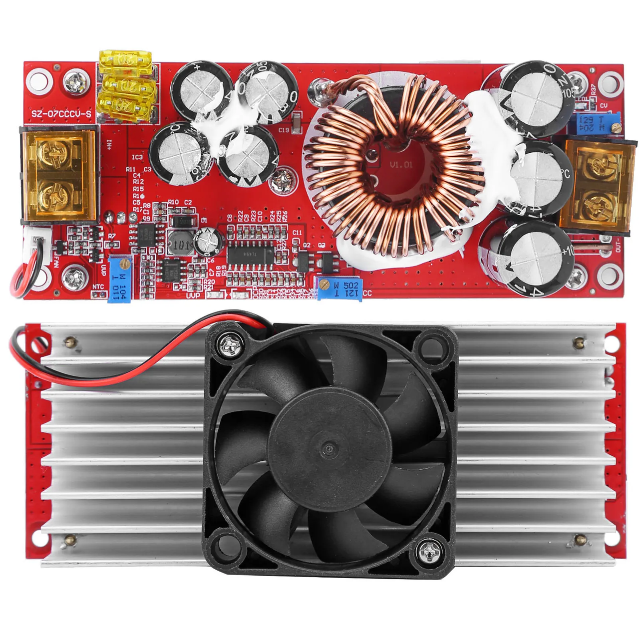 Підвищує DC-DC перетворювач 10V - 60В до 12 - 90 В 1500W 30A