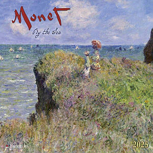 Настінний календар 2025 рік. Claude Monet - By the Sea 2025