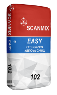 102 SCANMIX EASY (25 кг) — Суміш клейка