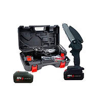 Пила для обрізки дерева та розпилу дров Electric Chainsaw Set 2 акумулятори