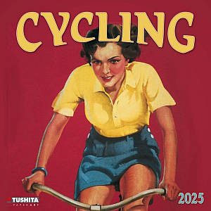 Настінний календар 2025 рік. Cycling Through History 2025