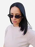 Сонцезахисні окуляри жіночі Лео В852155 Чорні, фото 5