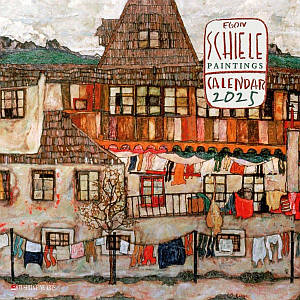 Настінний календар 2025 рік. Egon Schiele Paintings 2025