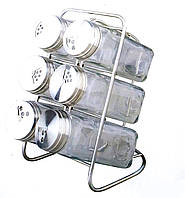 Набір для спецій на підставці Benson 7 предметів (BN-138)