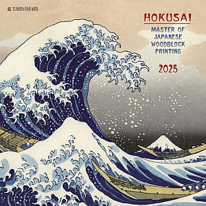 Настінний календар 2025 рік. Hokusai - Japanese Woodblock 2025