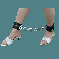 Черные кожанные наножники, Черный