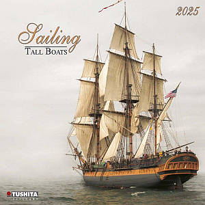 Настінний календар 2025 рік. Sailing Tall Boats 2025