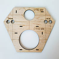 Шаблон для інсталяції унітазу sdiu-1Е