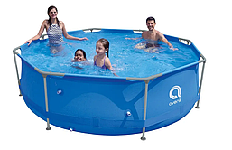 Басейн каркасний 18в1 Avenli 366х76 см + термометр + м'ячик 68118 для дачі R_2318
