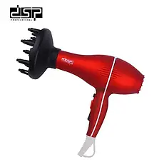 Фен для укладання волосся Професійний DSP 30046 6000W з дифузором, фото 5