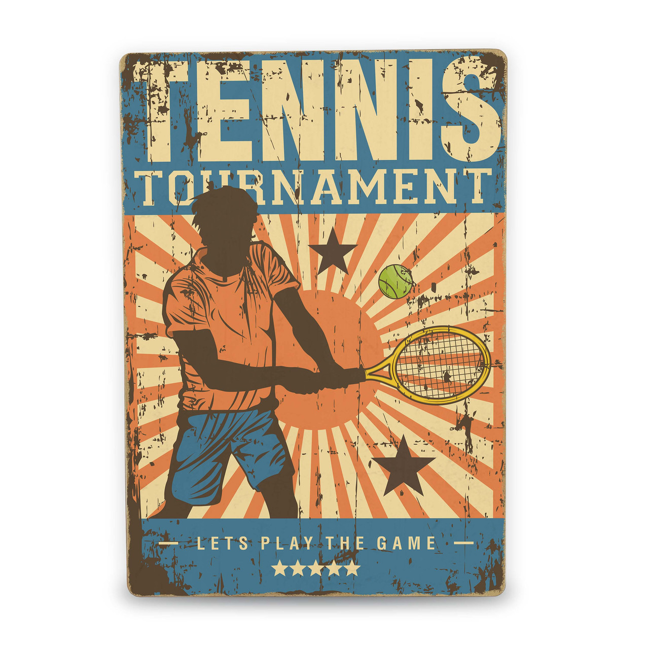 Дерев'яний постер Тенісний чемпіонат А5, фото 1