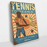 Дерев'яний постер Тенісний чемпіонат А5, фото 2