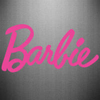 Наклейка Барбі
