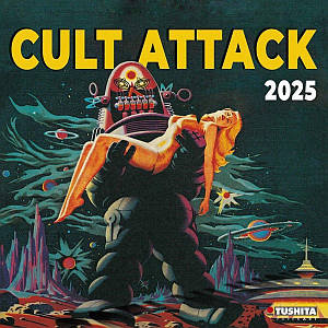 Настінний календар 2025 рік. Cult Attack 2025