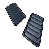 BMW E36 зябра в капот ABS пластик БМВ Е36 жабра тюнінг накладки на капот, фото 4