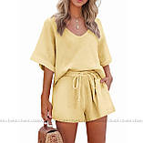 Жіночий літній костюм із шортами новинка 2024, фото 3