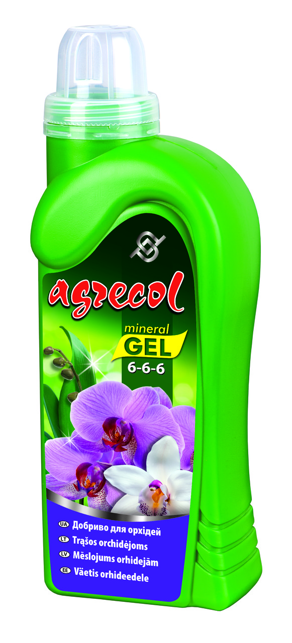 Мінеральне добриво-гель для орхідей Agrecol 6-6-6 (0,5 л)
