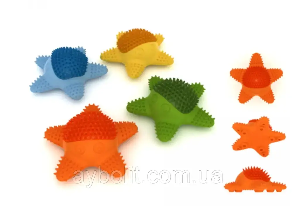 AnimAll GrizZzly Baby 0433 Іграшка для тварин морська зірка, м'ятна (6914068020433)