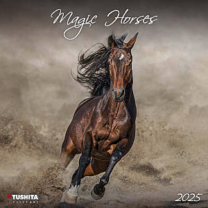 Настінний календар 2025 рік. Magic Horses 2025