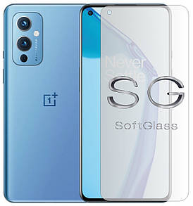 М'яке скло для OnePlus 9 на екран поліуретанове SoftGlass