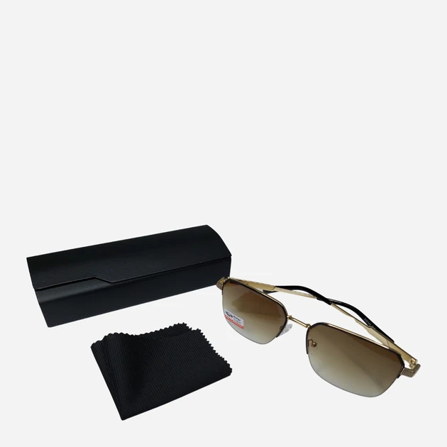 Сонцезахисні окуляри чоловічі Polar Eagle S33148 Коричневі, фото 1