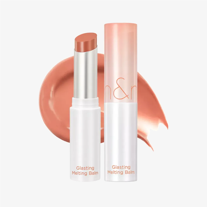 Таючий відтінковий бальзам для губ Rom&Nd Glasting Melting Balm 01 Coco Nude 3.5 г