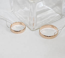 Обручка золота класична 16,5 розміру Європейка