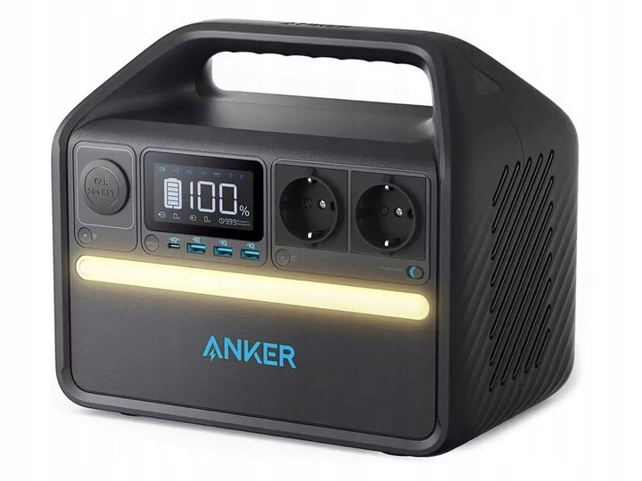 Портативна зарядна станція Anker 535 PowerHouse-512Wh | 500W