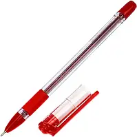 Ручка масляна Hiper Fine Tip 0.7мм, колір стержня червоний HO-111/НО-515