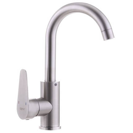 Змішувач для умивальника Dante FOX-001 з нержавіючої сталі, фото 1