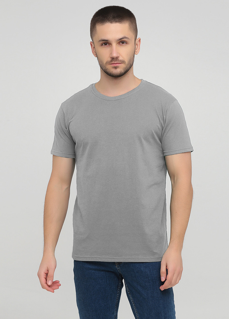 Футболка Мальта 19М319-17 сіра S сіра, фото 1