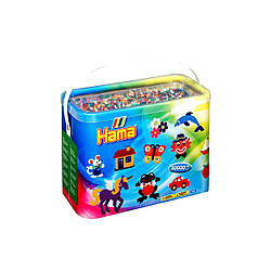 Термомозаїка HAMA Набір кольорових намистин MIDI 5+, 30000шт, 22 кольора (208-67)