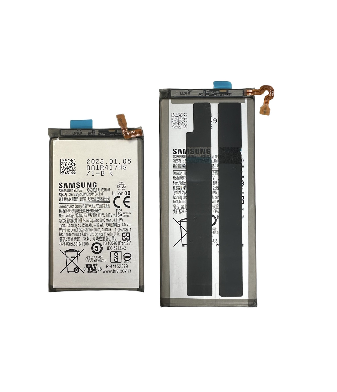 Комплект акумуляторних батарей EB-BF916ABY & EB-BF917ABY для Samsung Galaxy Z Fold 2
