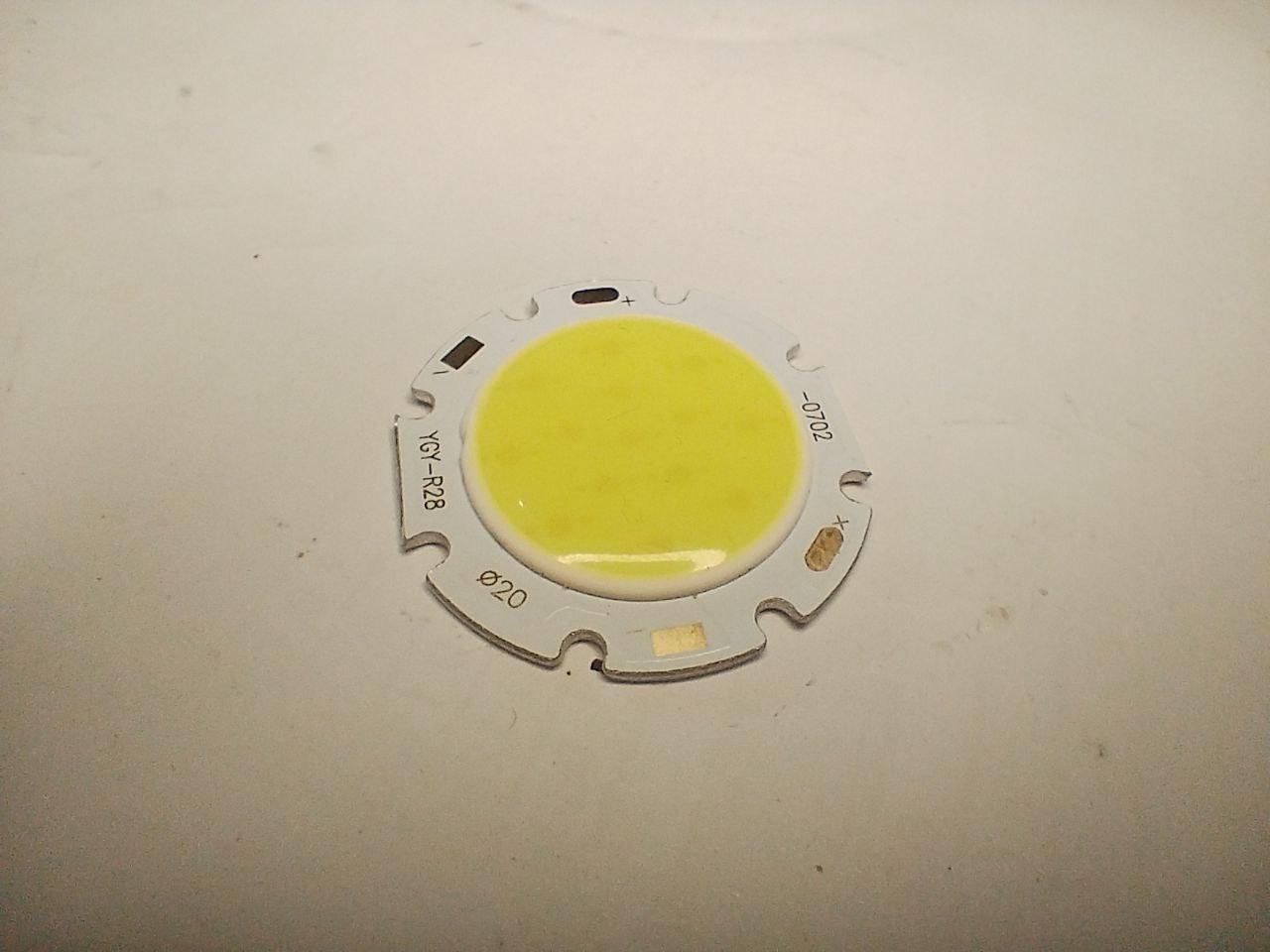 Светодиод COB 7W 22V