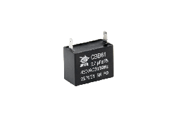 Конденсатор CBB61 2.7 мкФ, 450 В, Jyul (прямокутний, клеми)