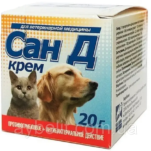 Крем Сан Д для лікування дерматозів 20 г O.L.KAR (4820235903022)