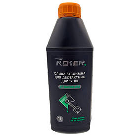 Олія 2Т NOKER SMOKELESS 1 л бездимна