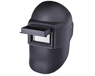 Маска зварника відкидна Ягуар з наголовником від маски Хамелеон (розмір світлофільтра 50х102 мм)